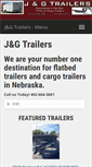 Mobile Screenshot of jgtrailers.net